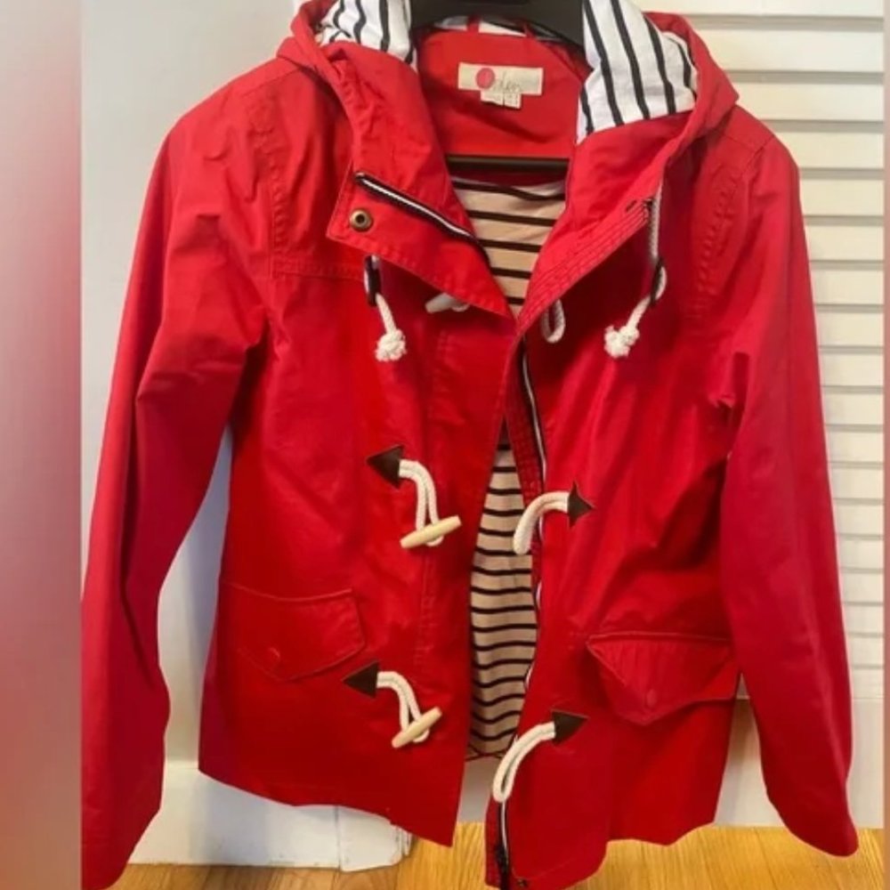 Boden Whitby Waterproof Jacket with toggle closures US size 4